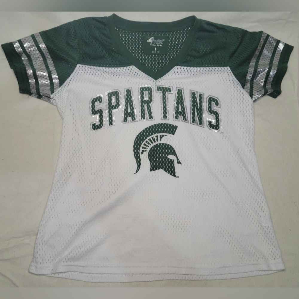Girl Michigan State Jersey Size Large